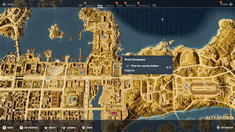 assassin's creed origins papyrus locations.